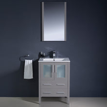 Load image into Gallery viewer, Fresca Torino 24&quot; Gray Modern Bathroom Vanity w/ Integrated Sink- Fresca