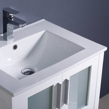 Load image into Gallery viewer, Fresca Torino 24&quot; White Modern Bathroom Vanity w/ Integrated Sink- Fresca