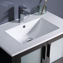 Load image into Gallery viewer, Fresca Torino 30&quot; Espresso Modern Bathroom Vanity w/ Integrated Sink- Fresca