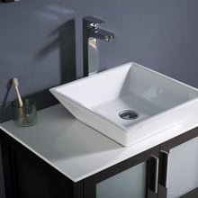 Load image into Gallery viewer, Fresca Torino 30&quot; Espresso Modern Bathroom Vanity w/ Vessel Sink- Fresca