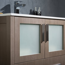 Load image into Gallery viewer, Fresca Torino 30&quot; Gray Oak Modern Bathroom Vanity w/ Integrated Sink- Fresca