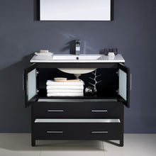 Load image into Gallery viewer, Fresca Torino 36&quot; Espresso Modern Bathroom Vanity w/ Integrated Sink- Fresca
