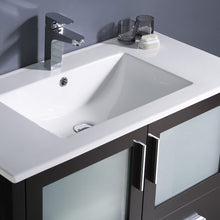 Load image into Gallery viewer, Fresca Torino 36&quot; Espresso Modern Bathroom Vanity w/ Integrated Sink- Fresca