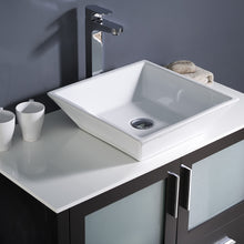 Load image into Gallery viewer, Fresca Torino 36&quot; Espresso Modern Bathroom Vanity w/ Vessel Sink- Fresca