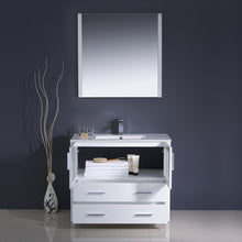 Load image into Gallery viewer, Fresca Torino 36&quot; White Modern Bathroom Vanity w/ Integrated Sink- Fresca