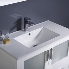Load image into Gallery viewer, Fresca Torino 36&quot; White Modern Bathroom Vanity w/ Integrated Sink- Fresca
