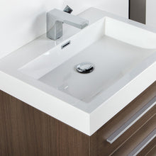 Load image into Gallery viewer, Fresca Livello 24&quot; Gray Oak Modern Bathroom Vanity w/ Medicine Cabinet- Fresca