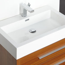 Load image into Gallery viewer, Fresca Livello 30&quot; Teak Modern Bathroom Vanity w/ Medicine Cabinet- Fresca