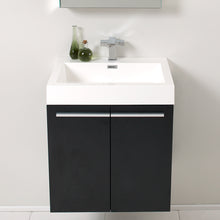 Load image into Gallery viewer, Fresca Alto 23&quot; Black Modern Bathroom Vanity w/ Medicine Cabinet- Fresca