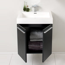Load image into Gallery viewer, Fresca Alto 23&quot; Black Modern Bathroom Vanity w/ Medicine Cabinet- Fresca