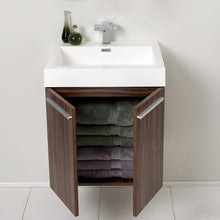 Load image into Gallery viewer, Fresca Alto 23&quot; Walnut Modern Bathroom Vanity w/ Medicine Cabinet- Fresca