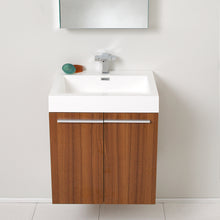 Load image into Gallery viewer, Fresca Alto 23&quot; Teak Modern Bathroom Vanity w/ Medicine Cabinet- Fresca