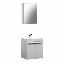 Load image into Gallery viewer, Fresca Alto 23&quot; White Modern Bathroom Vanity w/ Medicine Cabinet- Fresca
