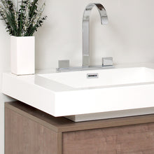 Load image into Gallery viewer, Fresca Potenza 28&quot; Gray Oak Modern Bathroom Vanity w/ Pop Open Drawer- Fresca