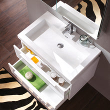 Load image into Gallery viewer, Fresca Medio 32&quot; White Modern Bathroom Vanity w/ Medicine Cabinet- Fresca