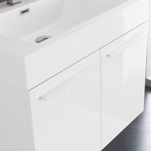 Load image into Gallery viewer, Fresca Vista 30&quot; White Wall Hung Modern Bathroom Vanity w/ Medicine Cabinet- Fresca