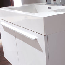 Load image into Gallery viewer, Fresca Vista 36&quot; White Modern Bathroom Vanity w/ Medicine Cabinet- Fresca