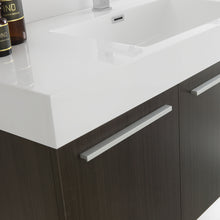 Load image into Gallery viewer, Fresca Vista 48&quot; Gray Oak Wall Hung Modern Bathroom Vanity w/ Medicine Cabinet- Fresca