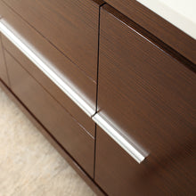Load image into Gallery viewer, Fresca Allier 60&quot; Wenge Brown Modern Double Sink Bathroom Vanity w/ Mirror- Fresca