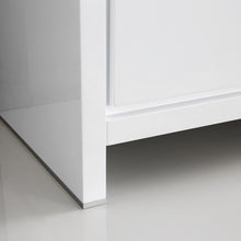 Load image into Gallery viewer, Fresca Allier 60&quot; White Modern Single Sink Bathroom Vanity w/ Mirror- Fresca