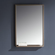 Load image into Gallery viewer, Fresca Allier 24&quot; Gray Oak Modern Bathroom Vanity w/ Mirror- Fresca