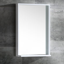 Load image into Gallery viewer, Fresca Allier 24&quot; White Modern Bathroom Vanity w/ Mirror- Fresca
