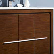 Load image into Gallery viewer, Fresca Allier 36&quot; Wenge Brown Modern Bathroom Vanity w/ Mirror- Fresca