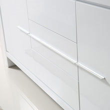 Load image into Gallery viewer, Fresca Allier 72&quot; White Modern Double Sink Bathroom Vanity w/ Mirror- Fresca