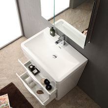 Load image into Gallery viewer, Fresca Milano 32&quot; Glossy White Modern Bathroom Vanity w/ Medicine Cabinet- Fresca