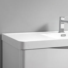 Load image into Gallery viewer, Fresca Tuscany 24&quot; Glossy White Wall Hung Modern Bathroom Vanity w/ Medicine Cabinet- Fresca
