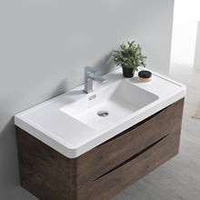 Load image into Gallery viewer, Fresca Tuscany 36&quot; Rosewood Wall Hung Modern Bathroom Vanity w/ Medicine Cabinet- Fresca