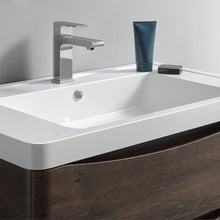 Load image into Gallery viewer, Fresca Tuscany 36&quot; Rosewood Wall Hung Modern Bathroom Vanity w/ Medicine Cabinet- Fresca