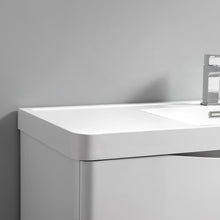 Load image into Gallery viewer, Fresca Tuscany 36&quot; Glossy White Wall Hung Modern Bathroom Vanity w/ Medicine Cabinet- Fresca