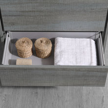 Load image into Gallery viewer, Fresca Catania 30&quot; Ocean Gray Wall Hung Modern Bathroom Vanity w/ Medicine Cabinet- Fresca