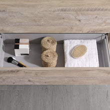 Load image into Gallery viewer, Fresca Catania 36&quot; Rustic Natural Wood Wall Hung Modern Bathroom Vanity w/ Medicine Cabinet- Fresca