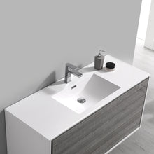 Load image into Gallery viewer, Fresca Catania 48&quot; Glossy Ash Gray Wall Hung Modern Bathroom Vanity w/ Medicine Cabinet- Fresca