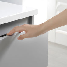 Load image into Gallery viewer, Fresca Lazzaro 48&quot; Gray Free Standing Double Sink Modern Bathroom Vanity w/ Medicine Cabinet- Fresca