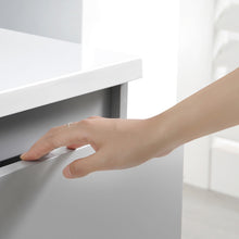 Load image into Gallery viewer, Fresca Lazzaro 72&quot; Gray Free Standing Double Sink Modern Bathroom Vanity w/ Medicine Cabinet- Fresca