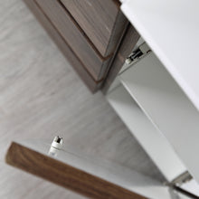 Load image into Gallery viewer, Fresca Lazzaro 72&quot; Rosewood Free Standing Double Sink Modern Bathroom Vanity w/ Medicine Cabinet- Fresca