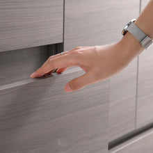 Load image into Gallery viewer, Fresca Lazzaro 60&quot; Gray Wood Free Standing Double Sink Modern Bathroom Vanity w/ Medicine Cabinet- Fresca