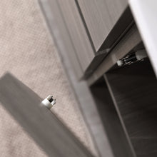 Load image into Gallery viewer, Fresca Lazzaro 84&quot; Gray Wood Free Standing Double Sink Modern Bathroom Vanity w/ Medicine Cabinet- Fresca