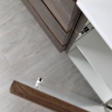 Load image into Gallery viewer, Fresca Lazzaro 84&quot; Rosewood Free Standing Double Sink Modern Bathroom Vanity w/ Medicine Cabinet- Fresca