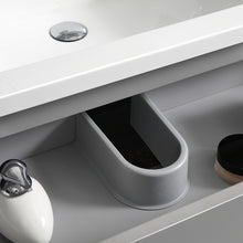 Load image into Gallery viewer, Fresca Lazzaro 72&quot; Gray Free Standing Double Sink Modern Bathroom Vanity w/ Medicine Cabinet- Fresca