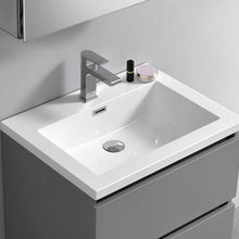 Load image into Gallery viewer, Fresca Lazzaro 24&quot; Gray Free Standing Modern Bathroom Vanity w/ Medicine Cabinet- Fresca