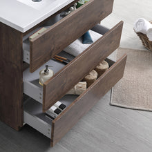 Load image into Gallery viewer, Fresca Lazzaro 36&quot; Rosewood Free Standing Modern Bathroom Vanity w/ Medicine Cabinet- Fresca
