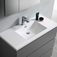 Load image into Gallery viewer, Fresca Lazzaro 42" Gray Free Standing Modern Bathroom Vanity w/ Medicine Cabinet- Fresca