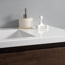 Load image into Gallery viewer, Fresca Lazzaro 42" Rosewood Free Standing Modern Bathroom Vanity w/ Medicine Cabinet- Fresca