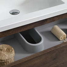 Load image into Gallery viewer, Fresca Lazzaro 42" Rosewood Free Standing Modern Bathroom Vanity w/ Medicine Cabinet- Fresca