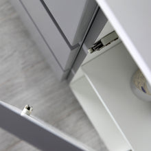 Load image into Gallery viewer, Fresca Lazzaro 60&quot; Gray Free Standing Single Sink Modern Bathroom Vanity w/ Medicine Cabinet- Fresca