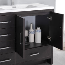 Load image into Gallery viewer, Fresca Imperia 36&quot; Dark Gray Oak Free Standing Modern Bathroom Vanity w/ Medicine Cabinet- Left Version- Fresca